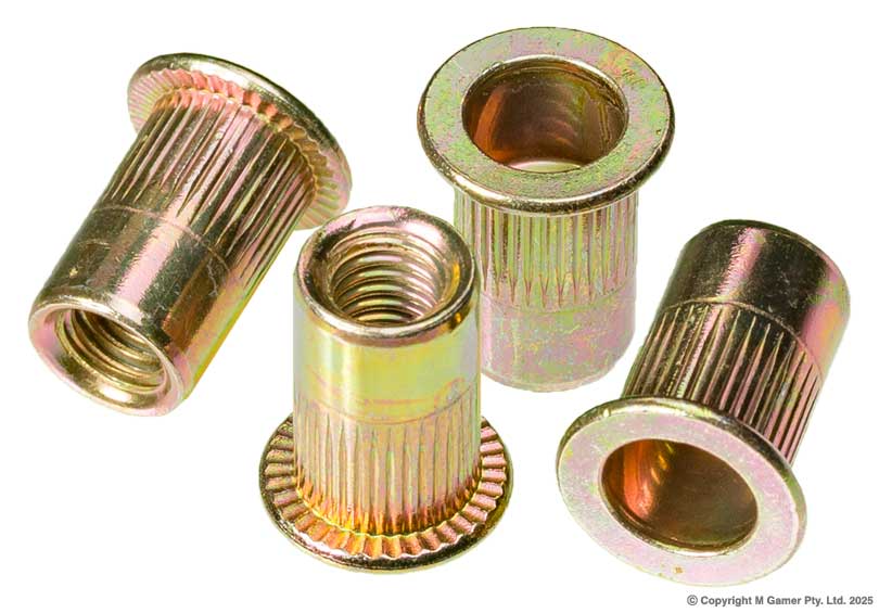 Zinc Plated Steel Nutserts